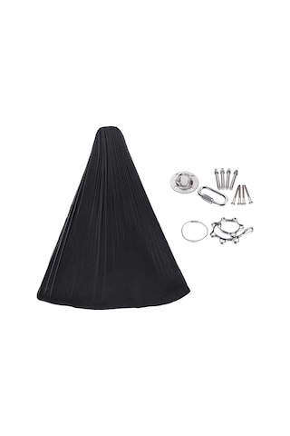 Suntek Çocuk Salıncak Hamak Balkon Için Anti Tip Sandalye Siyah