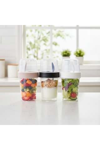 Plastlife Kp-173 Yoğurt Müsli Ve Atıştırmalık Kabı - 24'li Paket Diğer