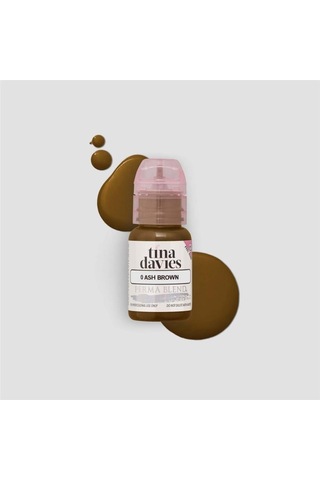 Perma Blend Tina Davies Ash Brown Kalıcı Makyaj Kaş Pigmenti 15ml Diğer