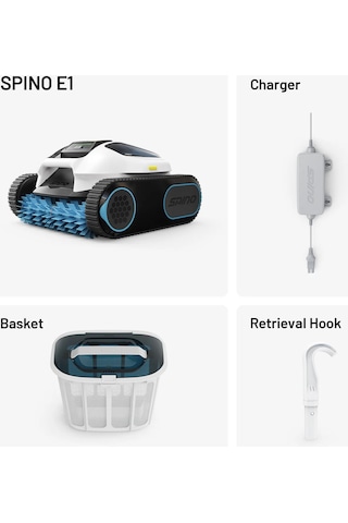 Spino E1 Kablosuz Robotik Havuz Temizleyici