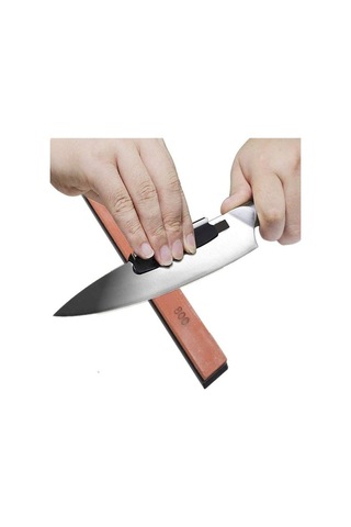 Createtech Taşları Sistemsiz Sabit Profesyonel Mutfak Kalemtıraş Bileme Bıçağı Adet Açılı 6 Tc