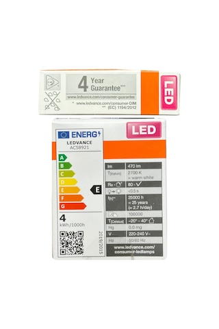 Osram 4w 40w 2700k Sarı Işık G9 Duylu Dim Edilebilir Led Kapsül Ampul
