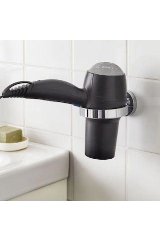 Ikea Bobsjön Saç Kurutma Makinesi Askısı 9 Cm Krom