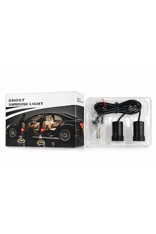 Honda Araçlara Uyumlu Ghost Shadow Lıght 2 Adet Kapı Altı Logo Led Projektör