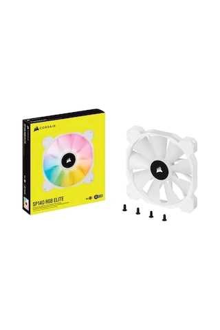 Corsaır İcue Sp140 Elıte Rgb Beyaz 140mm Kasa Fanı Co-9050138-ww