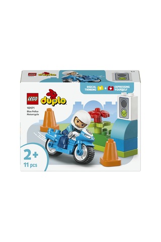 Duplo Kasabası Mavi Polis Motosikleti 10471