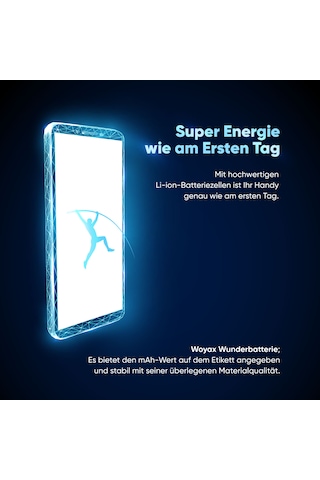 Woyax By Deji Samsung Galaxy Uyumlu A20 A30 A30s A50 Premium Batarya