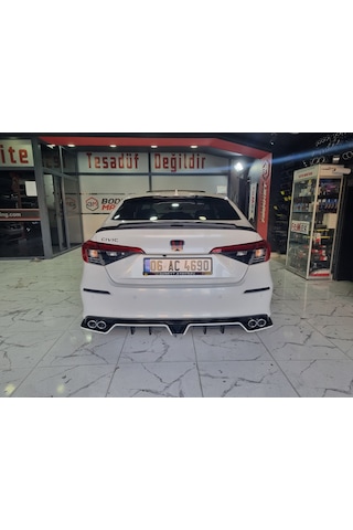 Honda Civic Fe1 Arka Tampon Eki 01 --fibersan Tuning