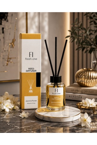 Jasmine Çubuklu Oda Kokusu 110 Ml Dekoratif Ortam Kokusu Jasmin