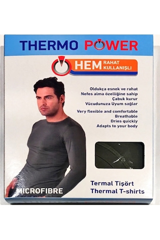 Thermo Power - Mıcrofıber Termal Fanila Yeşil