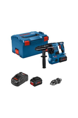 Bosch Professional GBH 18V-28 CF 8.0 Ah Çift Akülü Sds Plus Kırıcı Delici – 0611921002
