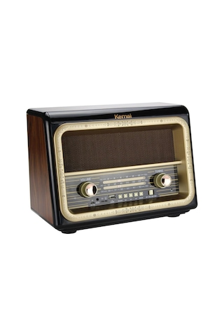 Kemai Md-1911Bt Şarjlı Nostaljik Bluetooth Fm Radyo Usb Sd Mp3