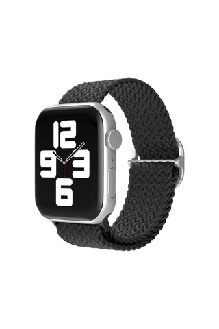 Storeşahin Apple Watch 38mm Uyumlu Star Kordon - Siyah Shn0720