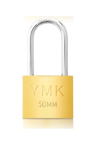 Ymk Eko Sarı Boyalı Uzun Kancalı Asma Kilit 50mm Diğer