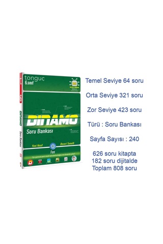 Tonguç 6. Sınıf Şampiyon Paketi 2022 / 6 Kitap
