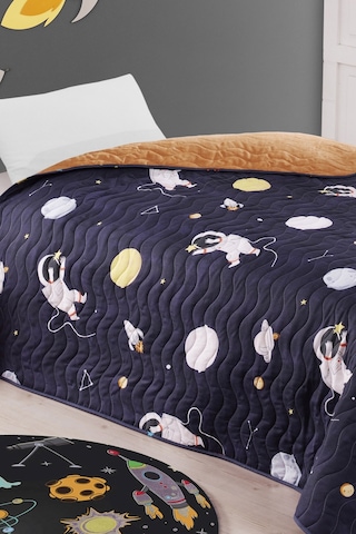Çok Amaçlı Örtü Tek Kişilik Astron Lacivert
