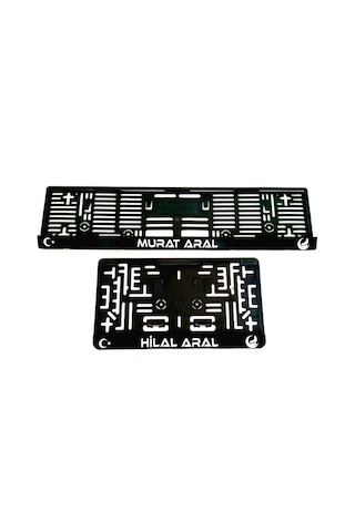 Plakalık 2 Adet, Pleksi Plakalık, Oto Plakalık, Plaka Altlığı 206049068