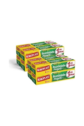 Koroplast Buzdolabı Poşeti Orta Boy x 2'li