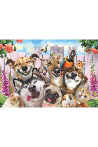 Anatolian 500 Parça Dostlarla Selfie Puzzle