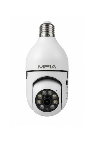 Mpıa 4.0 Mp 2k Wi-fi Akıllı Ampul Ip Kamera