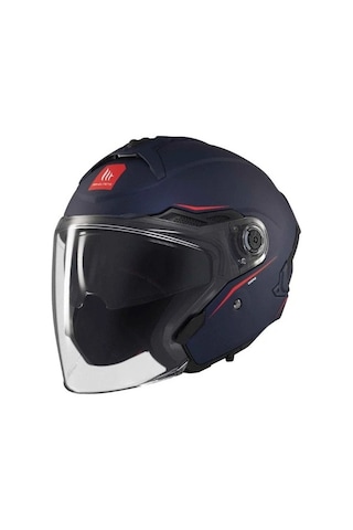 Mt Cosmo Sv Solid A7 Mavi Mat Açık Kask Mat Mavi