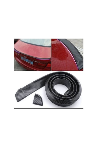 OtoÇizgi Samurai Her Araca Uygun Üniversal M3 Karbon Bagaj Spoiler OtoÇizgi