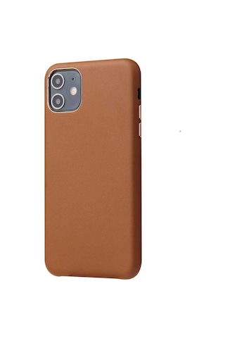 Apple Uyumlu iPhone 11 Pro Kılıf Zore Eyzi Kapak Kahverengi
