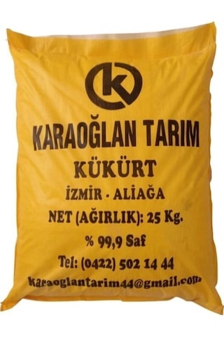 Karaoğlan Tarım Akrep Yılan Domuz Kovucu Kükürt 10 KG