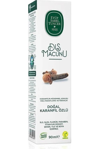 Mey İthalat Doğal Diş Macunu 90 Gr Karanfil Acı - Portakal