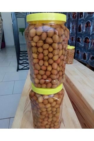 Yeşil Çizik Zeytin Edremit Yağlı 1.5 KG