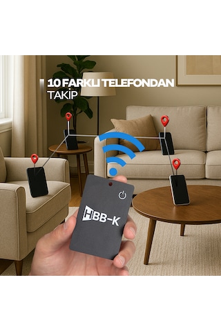 Hbb-k Apple Uyumlu iOS &android Akıllı Kart Siyah 1 Adet