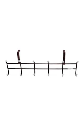 Lüx Amerikan Panel Kapı Askısı 6 Lı 12x50 Cm Bordo