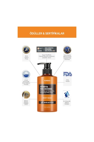 Kundal Basil & Citrus Pure Body Wash 500 ML