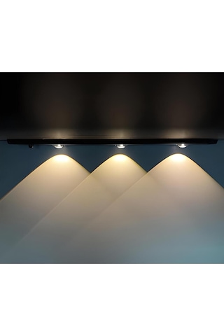 Ct-2464 Bella Slim Kabinet Armatürü Şarjlı Sensörlü Siyah