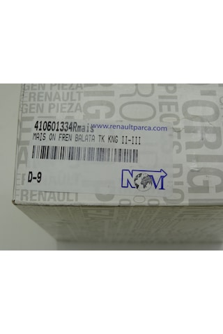 Kangoo 2-3 Ön Fren Balata Takımı Mais 410601334r