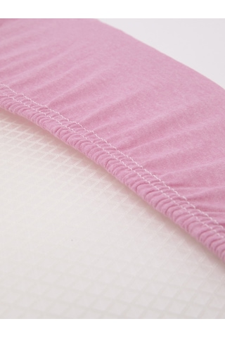 Favora Battal Boy Lastikli Penye Çarşaf - Pudra