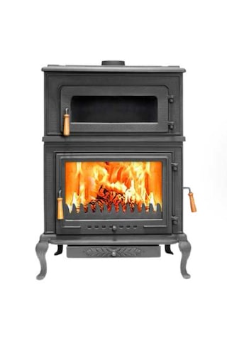 Dik Fırınlı Şömine Soba