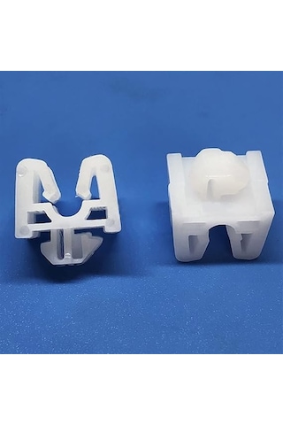 Araba Koltuğu Sabitleme Klipsi Beyaz 2 Adet