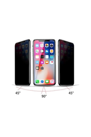 Apple Uyumlu iPhone 12 Mini 5.4" Hayalet Ekran Koruyucu Tam Kaplayan