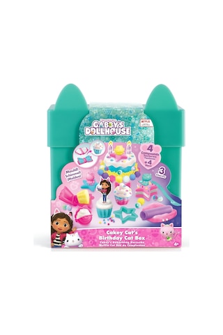 Gabby's Doll House Cakey Cat Birthday Cat Box