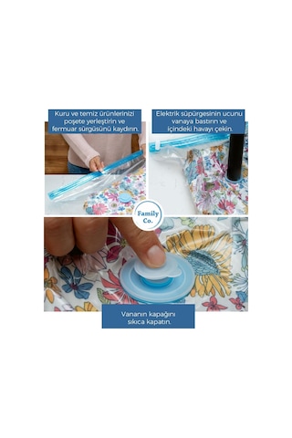 Vakumlu Hurç Poşet Setleri 8 Parça 50x70-4, 60x80-4