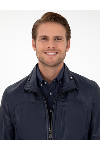 Pierre Cardin Erkek Lacivert Deri Mont-kaban 50300560-200 Lacivert