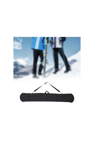 Suntek Snowboard Çantası Yumuşak Kılıfı Kaykay Açık 150cm Siyah