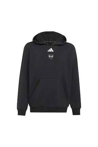 Adidas Çocuk Sweatshirt Adıdas Marvel Spıder-man Hooded Sweat Kg6130 Siyah