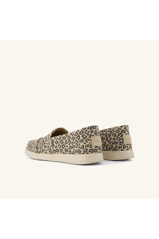 10023031 Leopard Espadril Kadın 10023031 Toms Oatmeal Small Leopard Spots