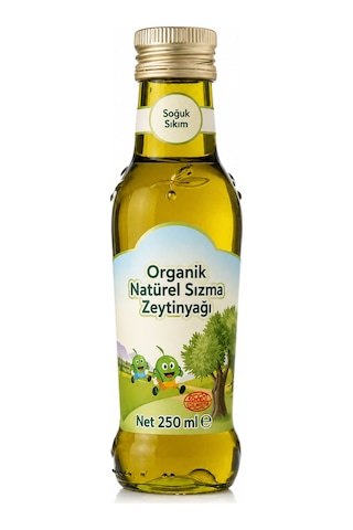 Kristal Organik Natural Sızma Zeytinyağı 250 Ml