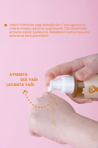 Bade Natural Besleyici ve Rahatlatıcı Bebek Yağı 100 ml