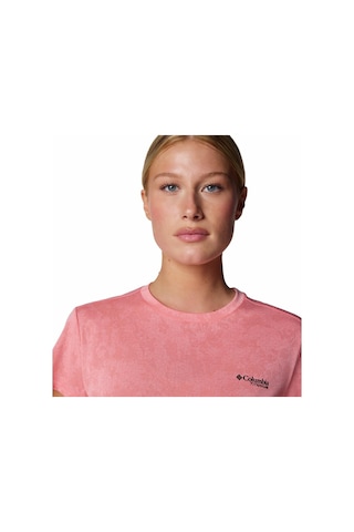Columbia Bluebird Canyon Kadın Kısa Kollu Tişört-8213 Pembe