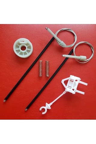 Fiat Doblo 2000-2005 Ön Sol Cam Kriko Teli Ve Tamir Seti 429457022