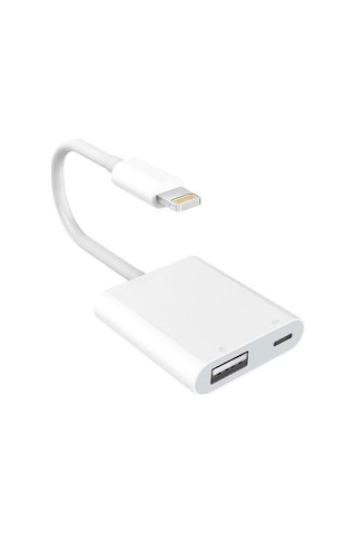 Lightning To Typec Usb 3.0 Bağlantı Şarj Ve Kamera Adaptörü-fc489